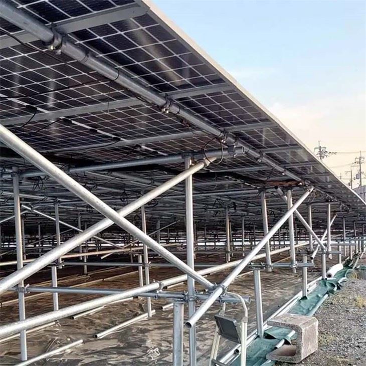 solar rack ground mount projects